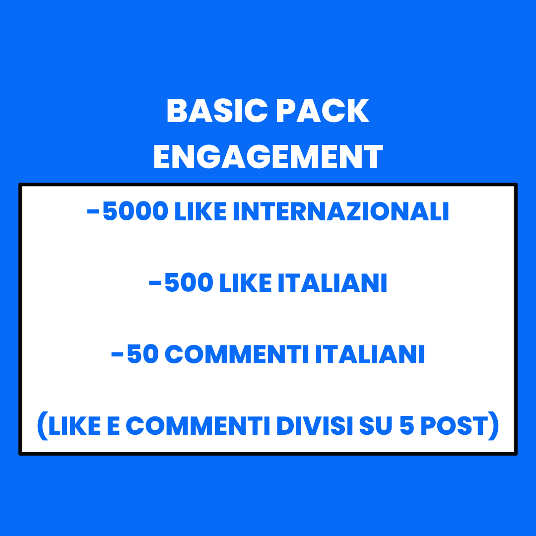 BASIC PACK ENGAGEMENT